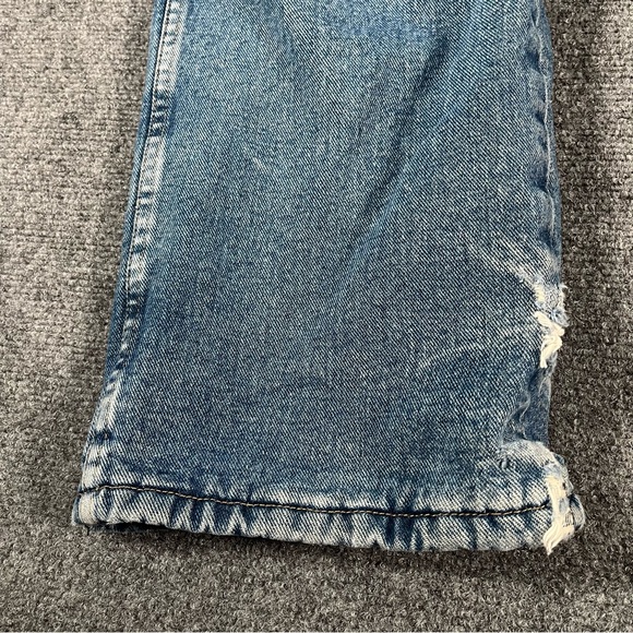 Vintage Wrangler Flannel Lined Jeans Men’s 40x32 Denim Western Work Distressed - Picture 4 of 13